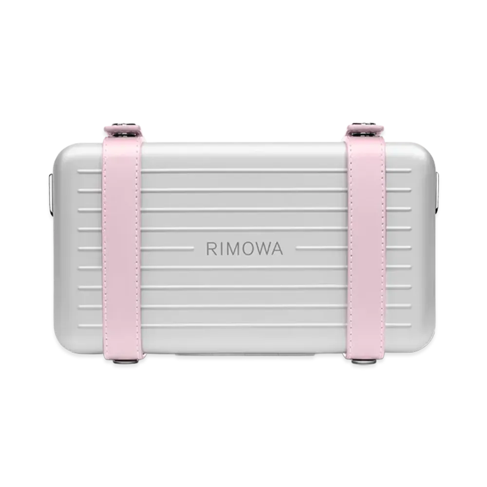 RIMOWA Personal - Aluminium Cross-Body Bag "Ballerina Pink"