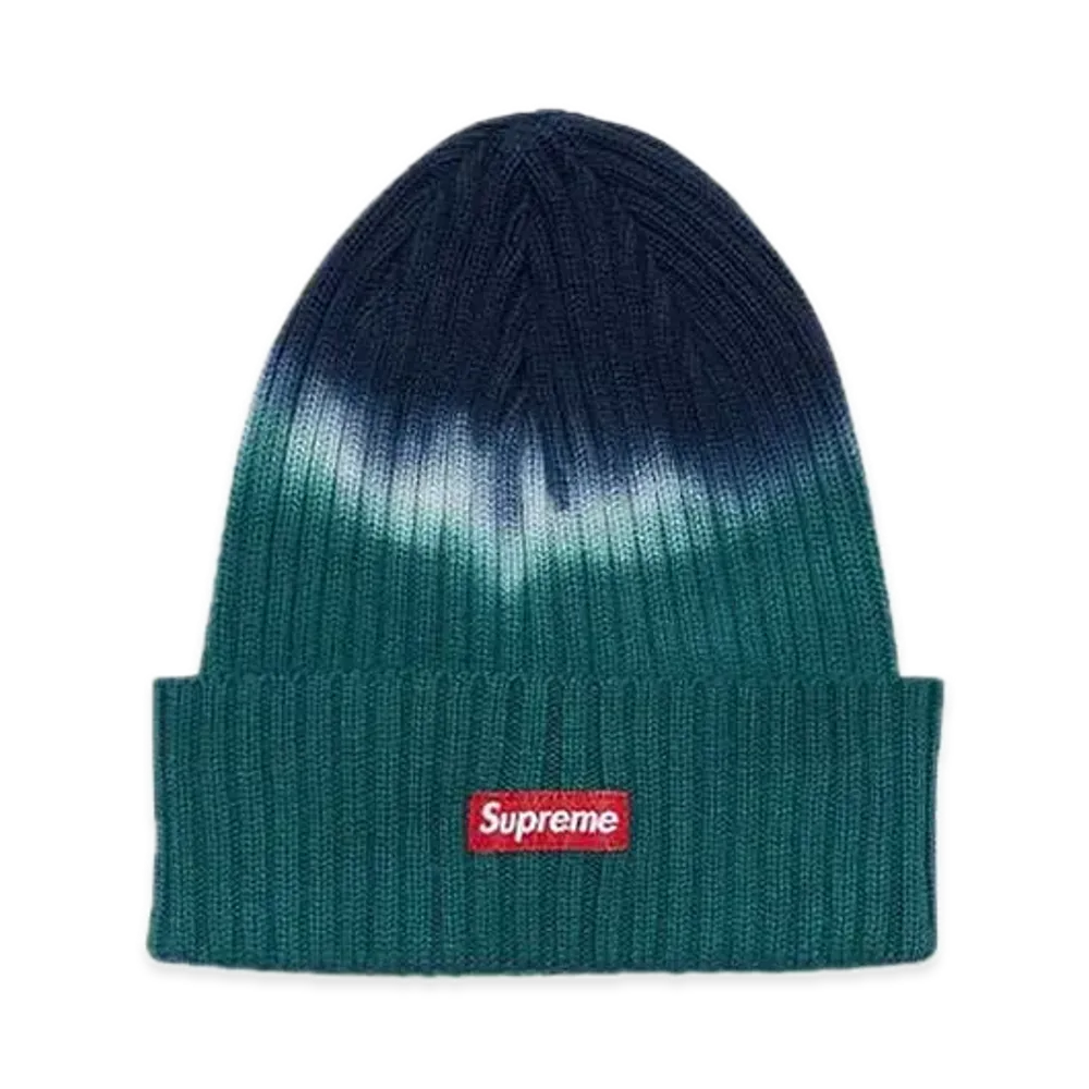 Supreme Overdyed Beanie "Teal Tie Dye"(19SS)