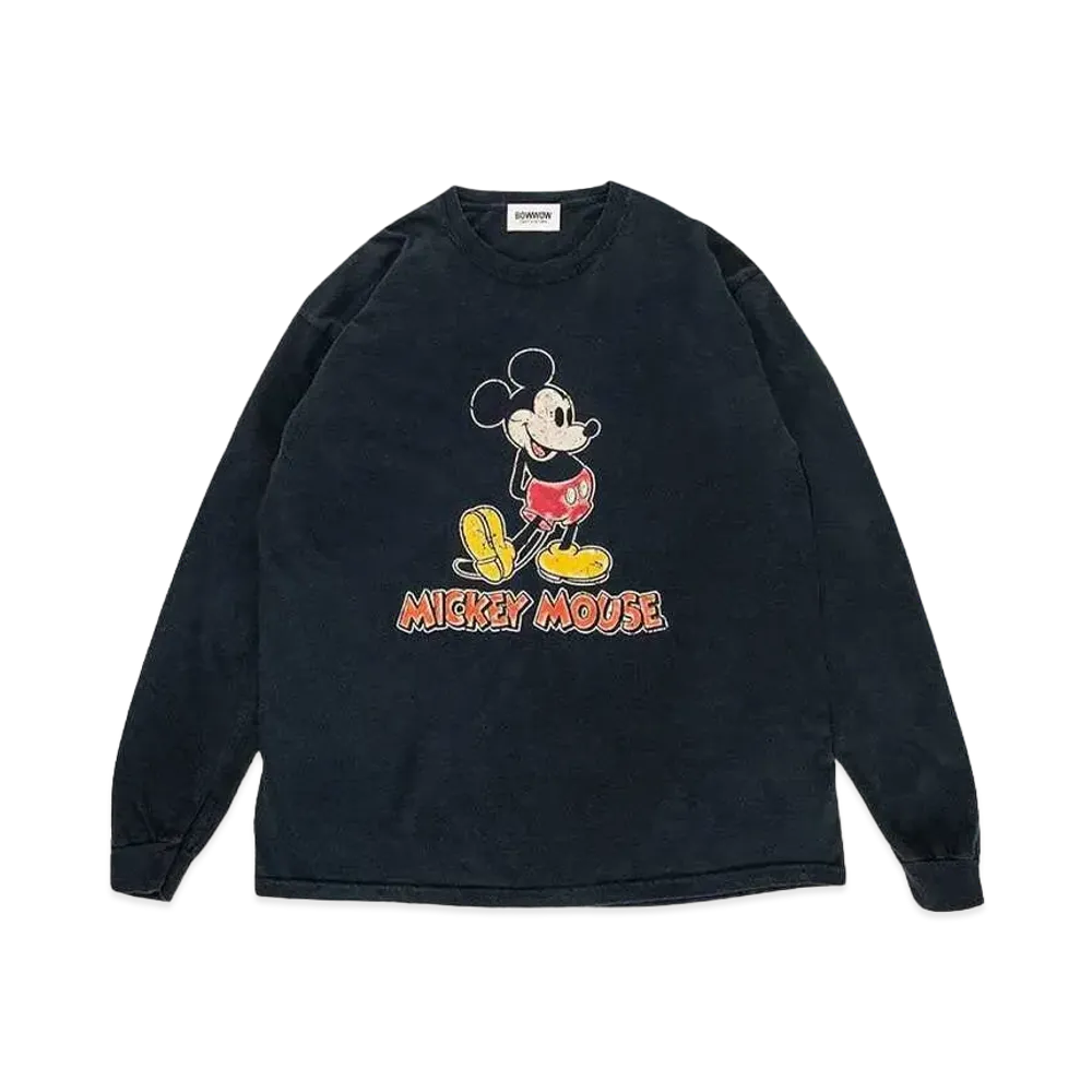 BOW WOW/MICKEY MOUSE LS "BLACK AGEING"