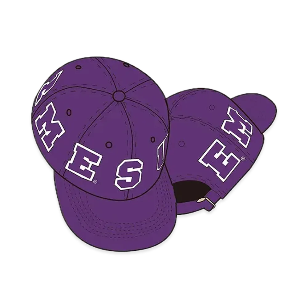 Supreme Spellout 6-Panel "Purple"