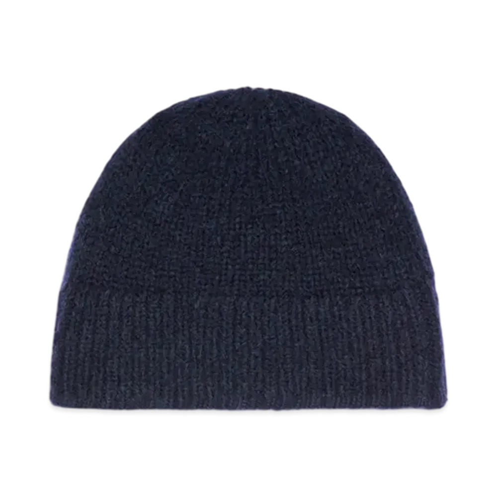 DRIES VAN NOTEN Alpaca Blend Beanie "Navy"