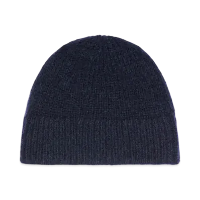 DRIES VAN NOTEN Alpaca Blend Beanie "Navy"