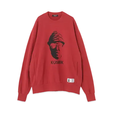UNDERCOVER Cotton Sweat Pullover "Dark Red"