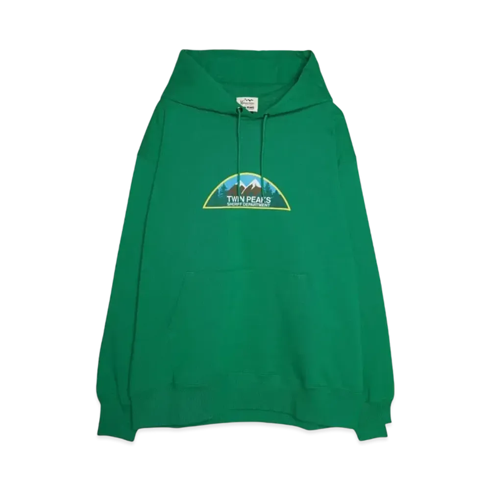 MANASTASH TWIN PEAKS HOODIE "GREEN"
