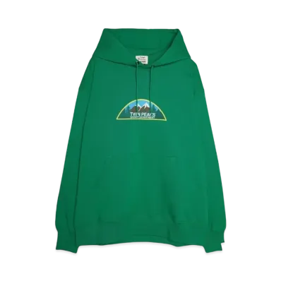 MANASTASH TWIN PEAKS HOODIE "GREEN"