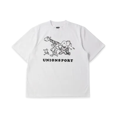 UNION x MIN-NANO UNION Sport Tee "White"