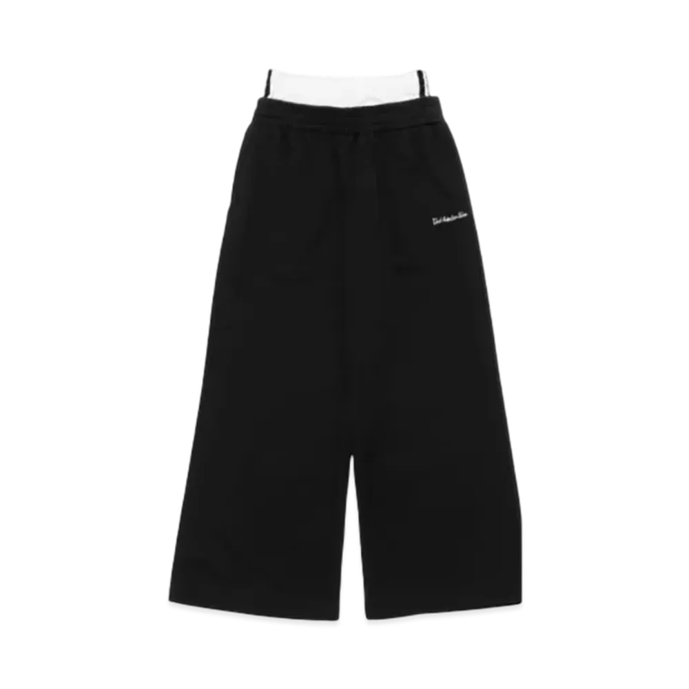 GOD SELECTION XXX Double Waisted Pants GXL-S25-PT-01 "Black"