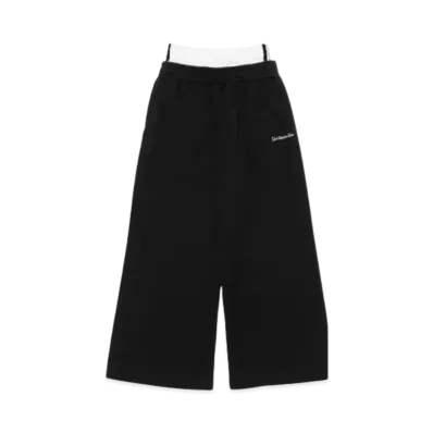 GOD SELECTION XXX Double Waisted Pants GXL-S25-PT-01 "Black"
