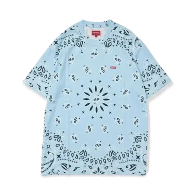 Supreme Small Box Tee "Bandana Blue"(21SS)
