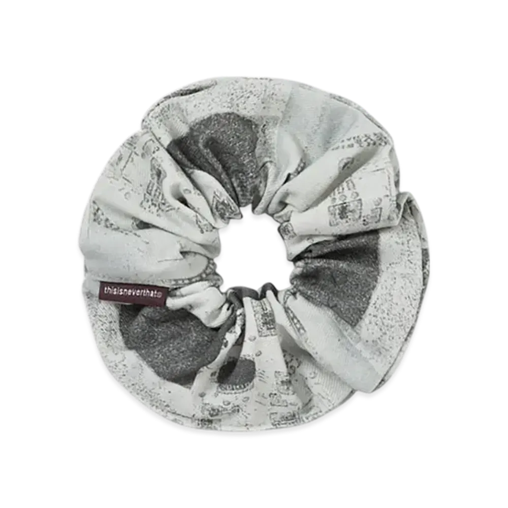 thisisneverthat TSNVT Collage Scrunchie "Grey"