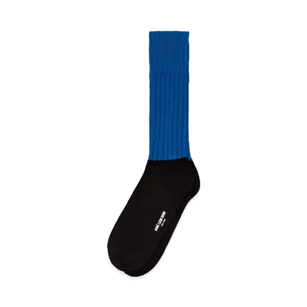 Aime Leon Dore Two Gauge Sock "Blue"