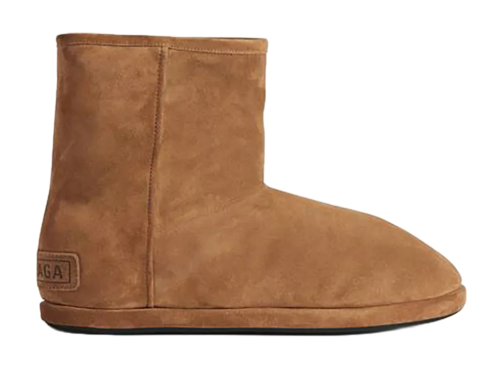 Balenciaga Alaska Soft Booties "Brown/White"