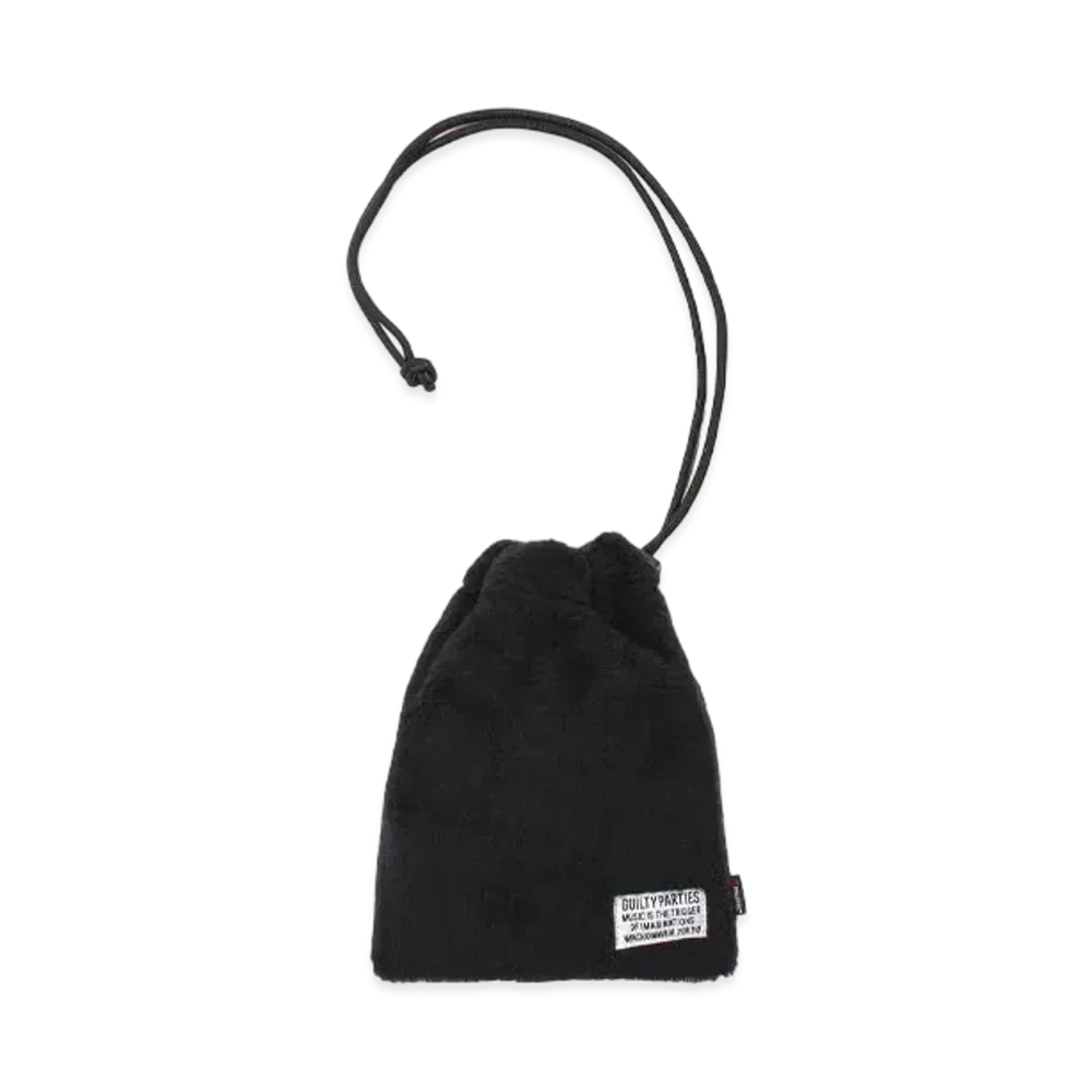 WACKO MARIA Drawstring Bag "Boa Fleece"