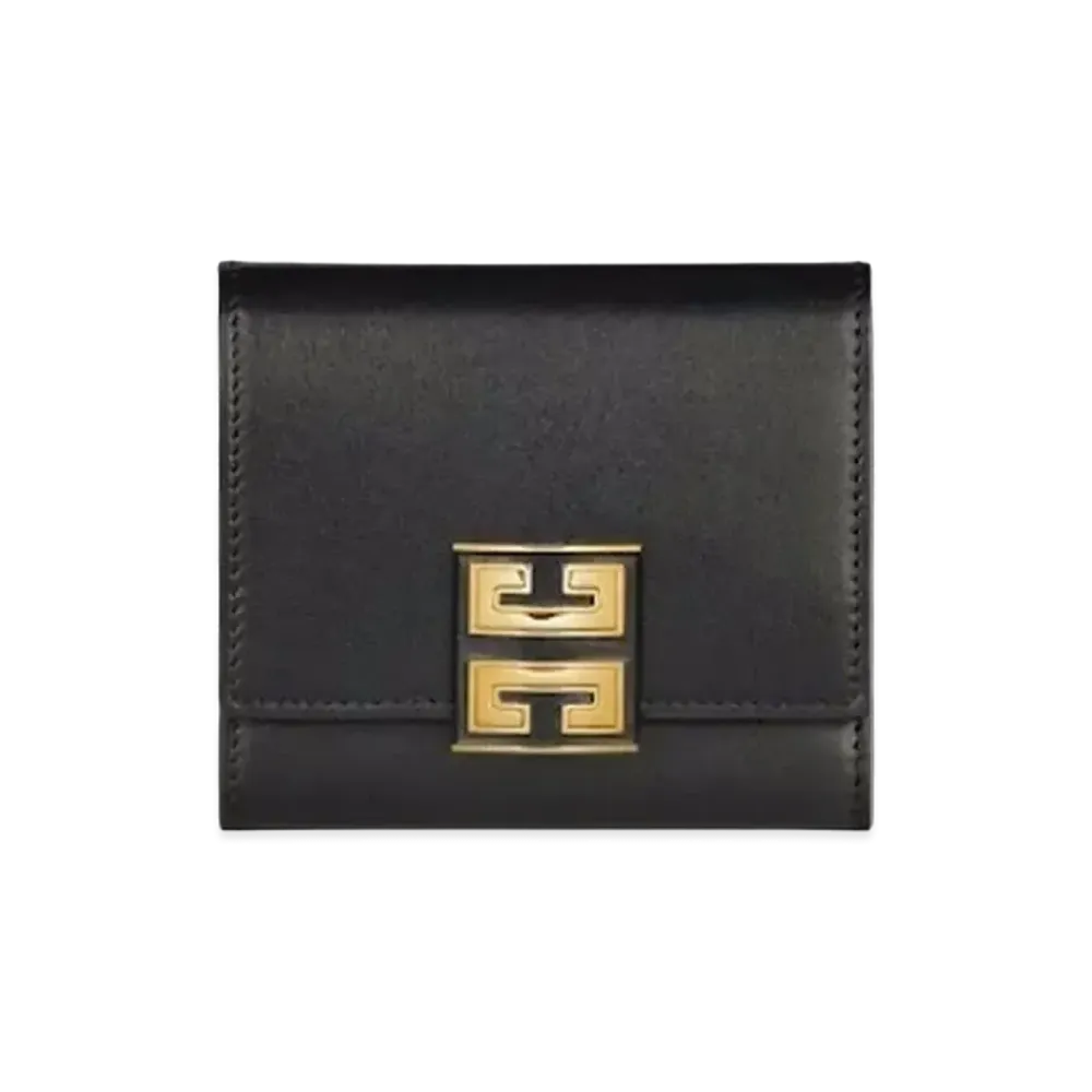GIVENCHY 4G Wallet In Leather "Black"