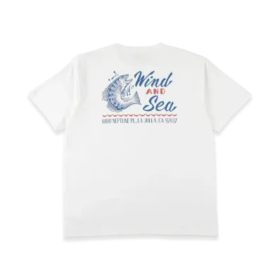 WIND AND SEA Neptune Tee "White"