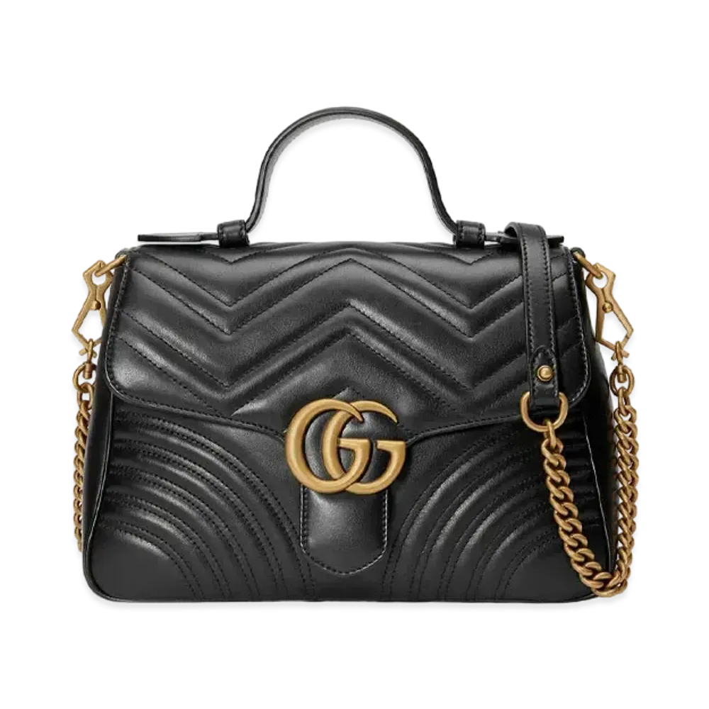 GUCCI GG Marmont Small Top Handle Bag