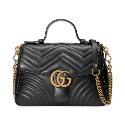 GUCCI GG Marmont Small Top Handle Bag