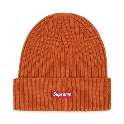 Supreme Overdyed Beanie "Orange"(19SS)