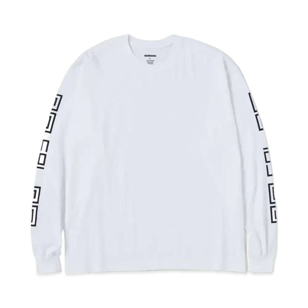 NEIGHBORHOOD SRL . Tee LS-1 "White"