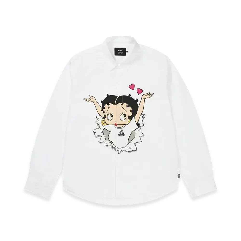 PALACE x Betty Boop Shirt "White"