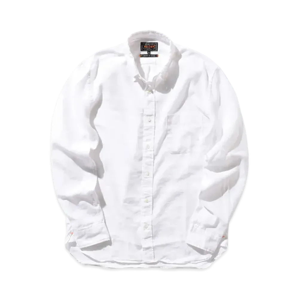 BEAMS B.D. COOLMAX(R) Linen "White"