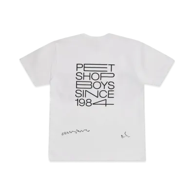 Dover Street Market London x Pet Shop Boys 20th Anniversary Tee "White"