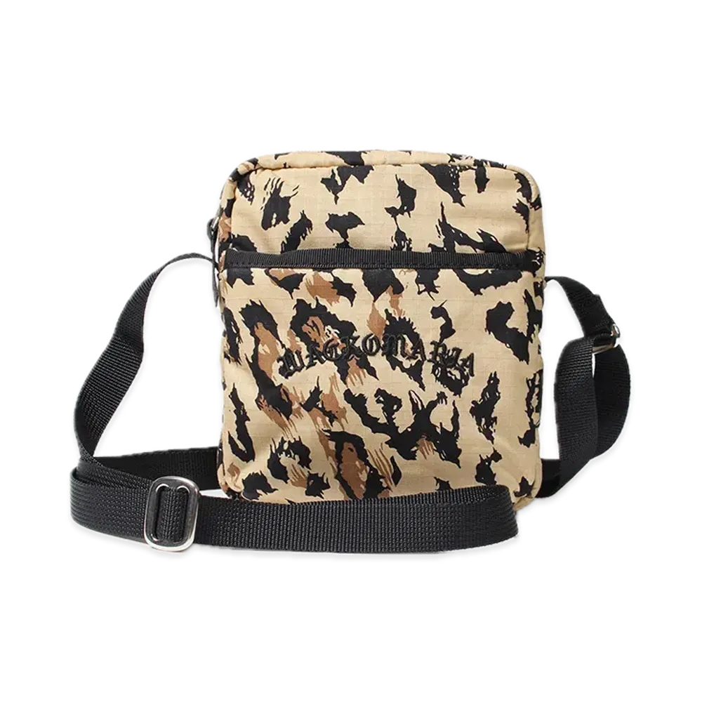 WACKO MARIA x Speak Easy / Leopard Small Shoulder Bag "Beige"