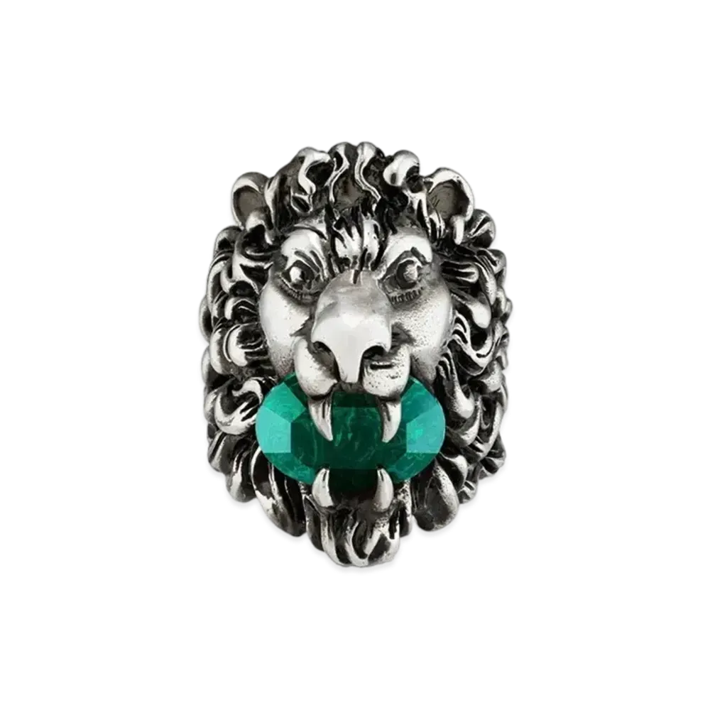 GUCCI Lion Head Ring