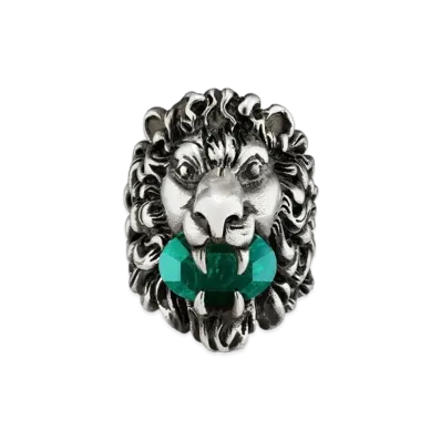 GUCCI Lion Head Ring