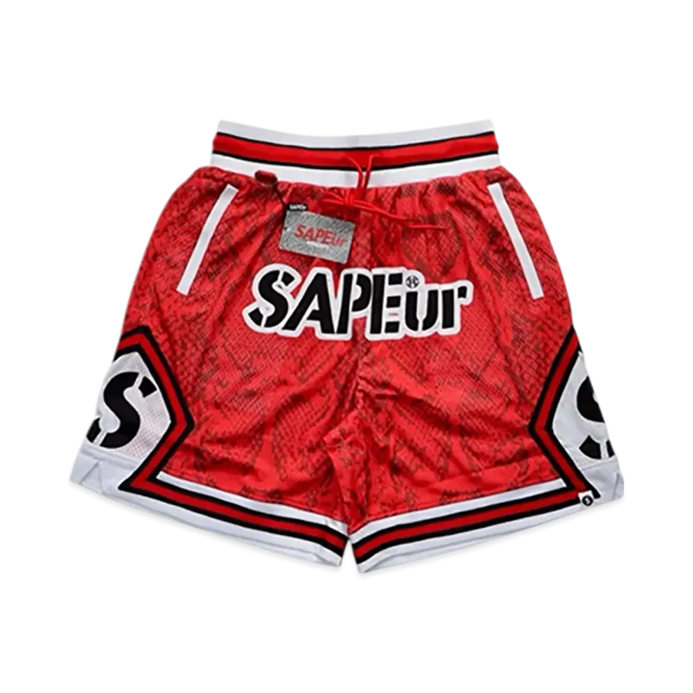 SAPEur Authentic Shorts "Red"