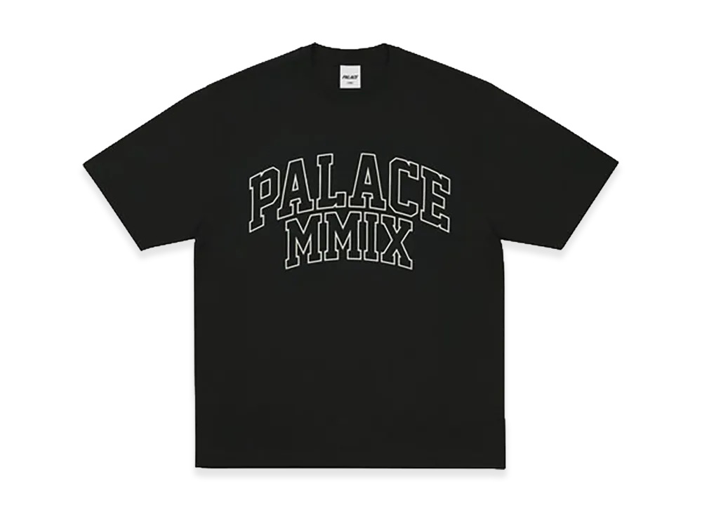 PALACE Mmix Heavy Slub T-Shirt "Black"
