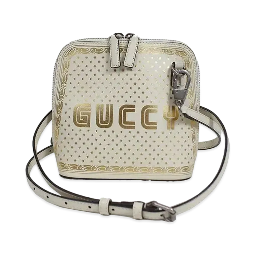 GUCCI × SEGA Collaboration Mini Shoulder Bag "Ivory"
