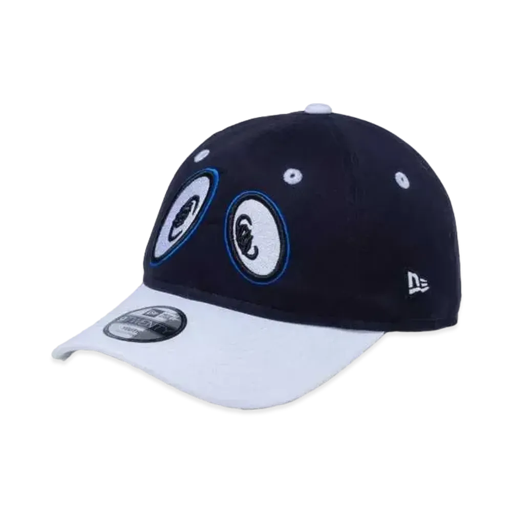 NEW ERA x Coin Parking Delivery Youth 9Twenty Artwork Visor "Navy/White"
