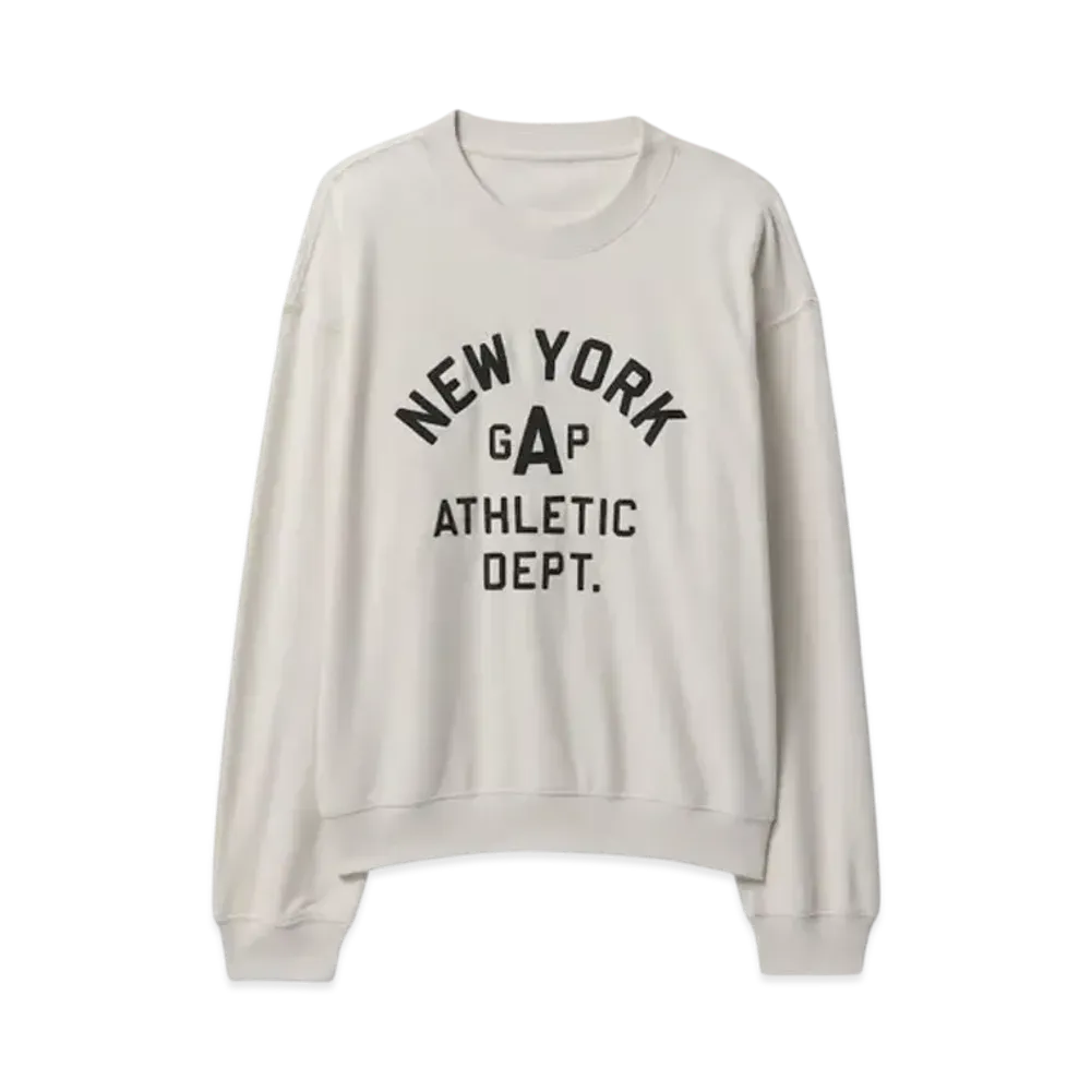 GAP Vintage Soft New York Athletic Logo Sweat Trainer "Curl Stone"