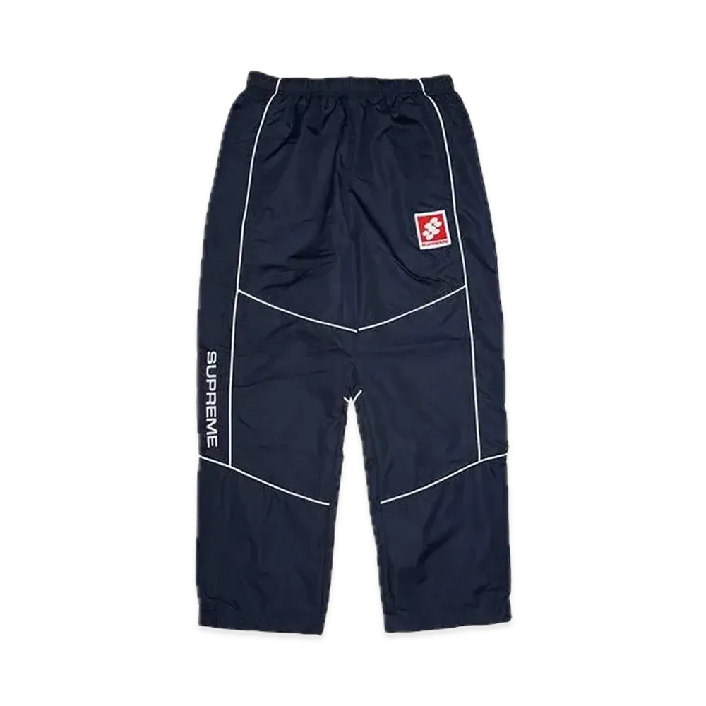 Supreme Reflective Piping Track Pant "Navy"