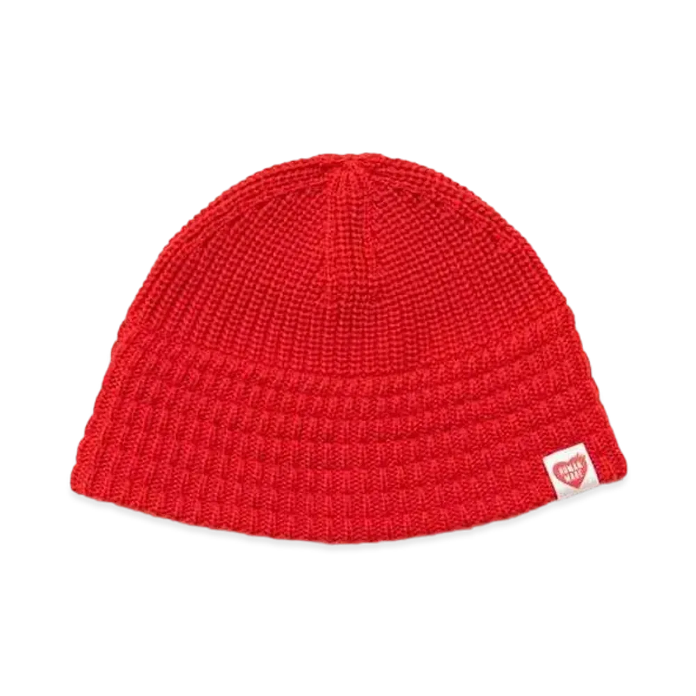 HUMAN MADE KNIT HELMET CAP "Red"