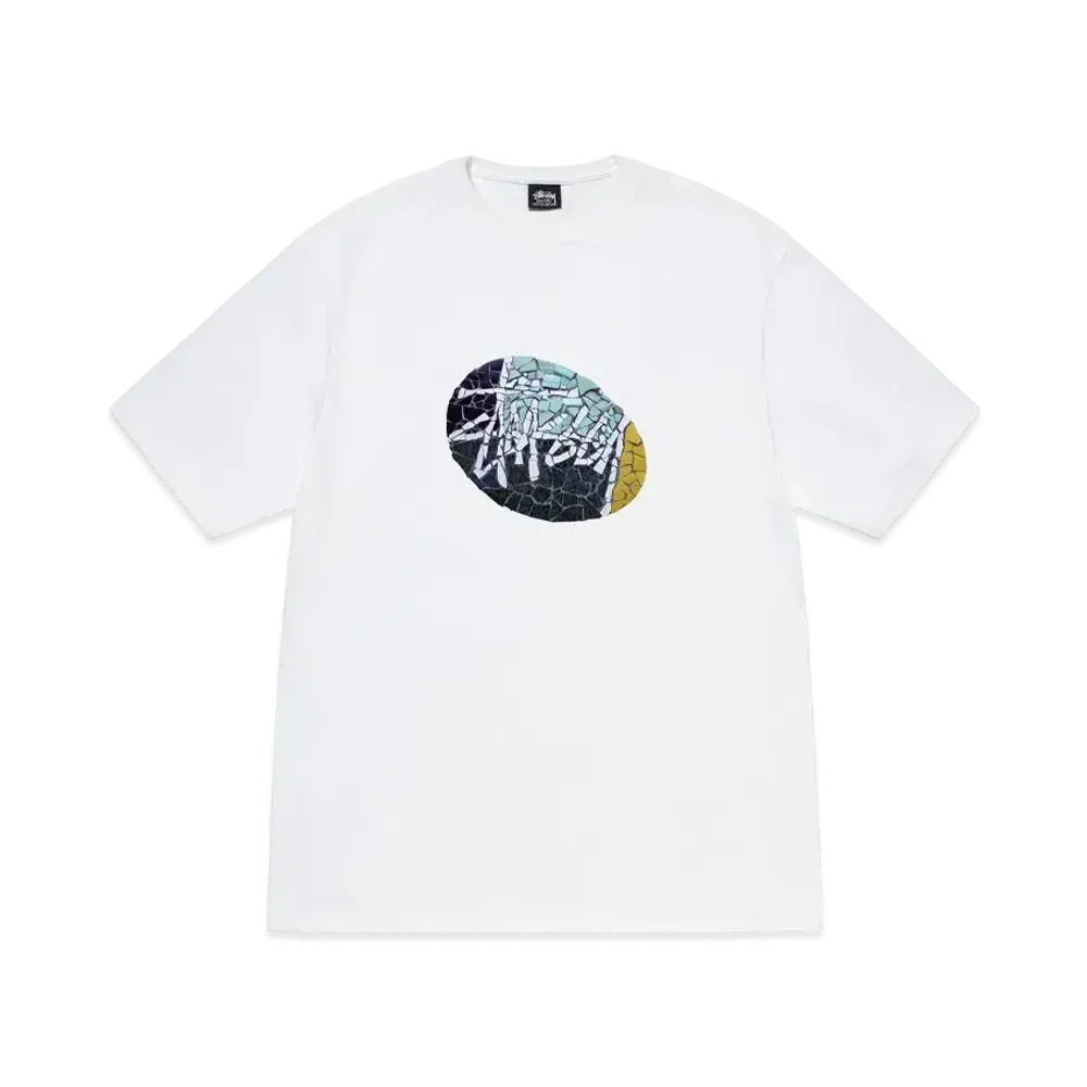 Stussy Mosaic Tee "White"