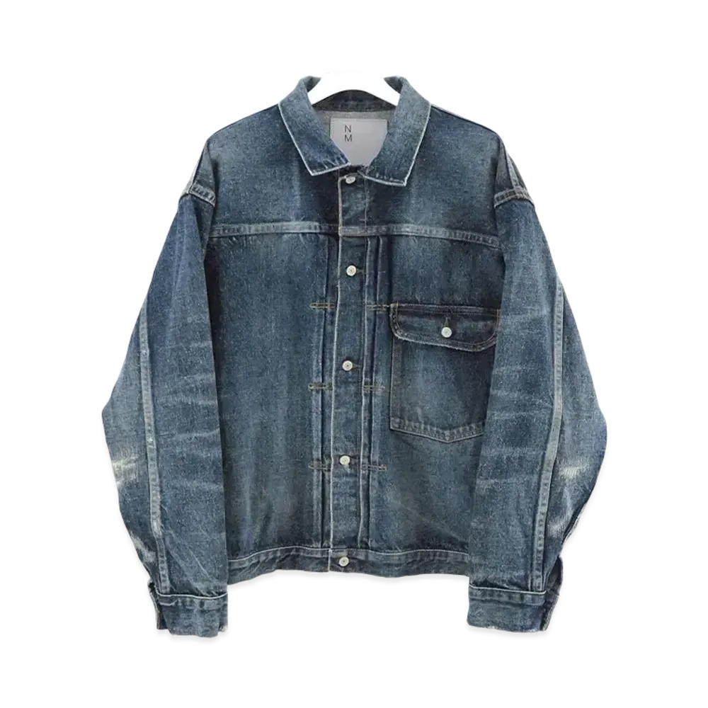 eYe JUNYA WATANABE MAN x New Manual Cotton Selvedge Denim Product Processing W Name Denim Jacket "Indigo"