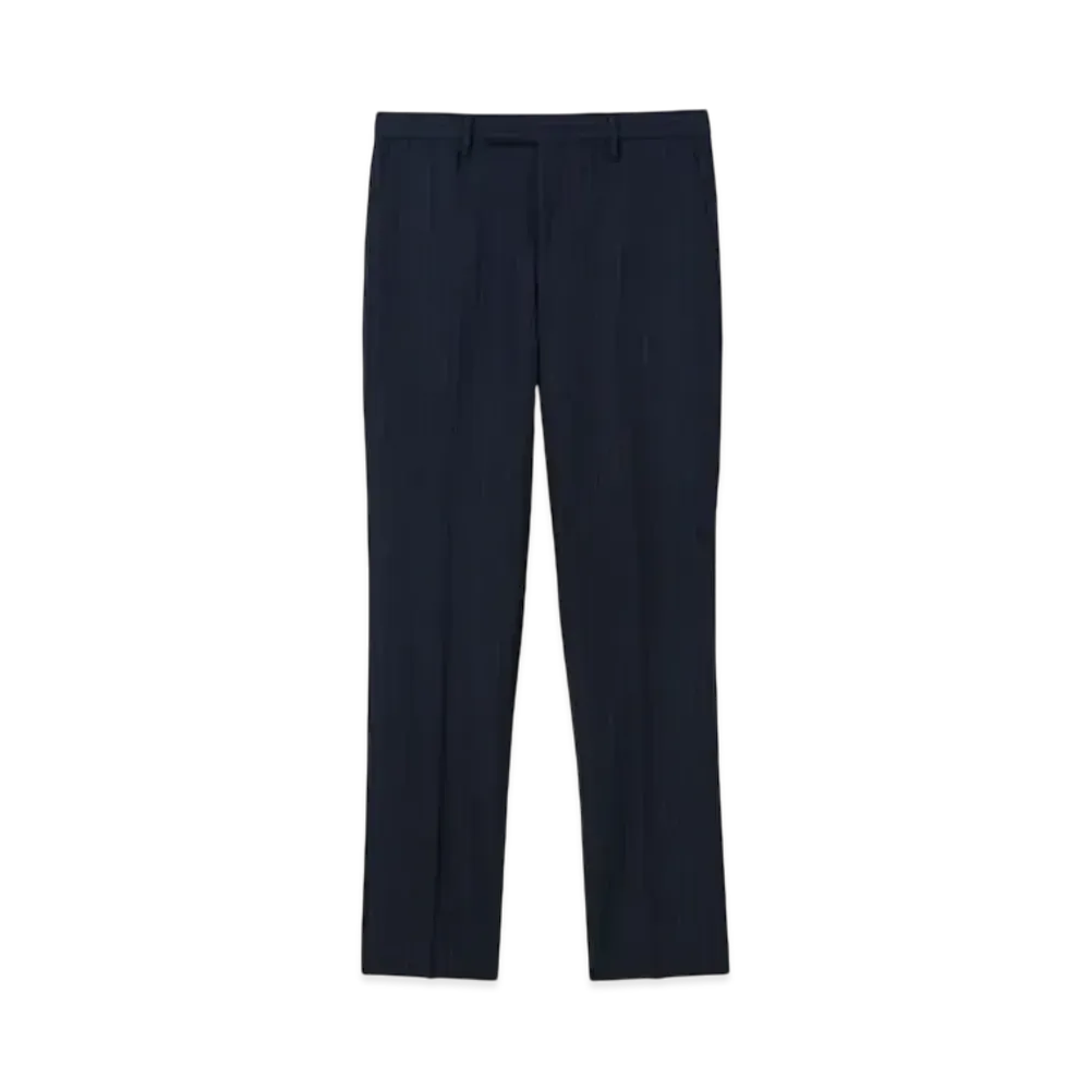 Paul Smith Gradient Stripe Single 2B Suit "Navy"