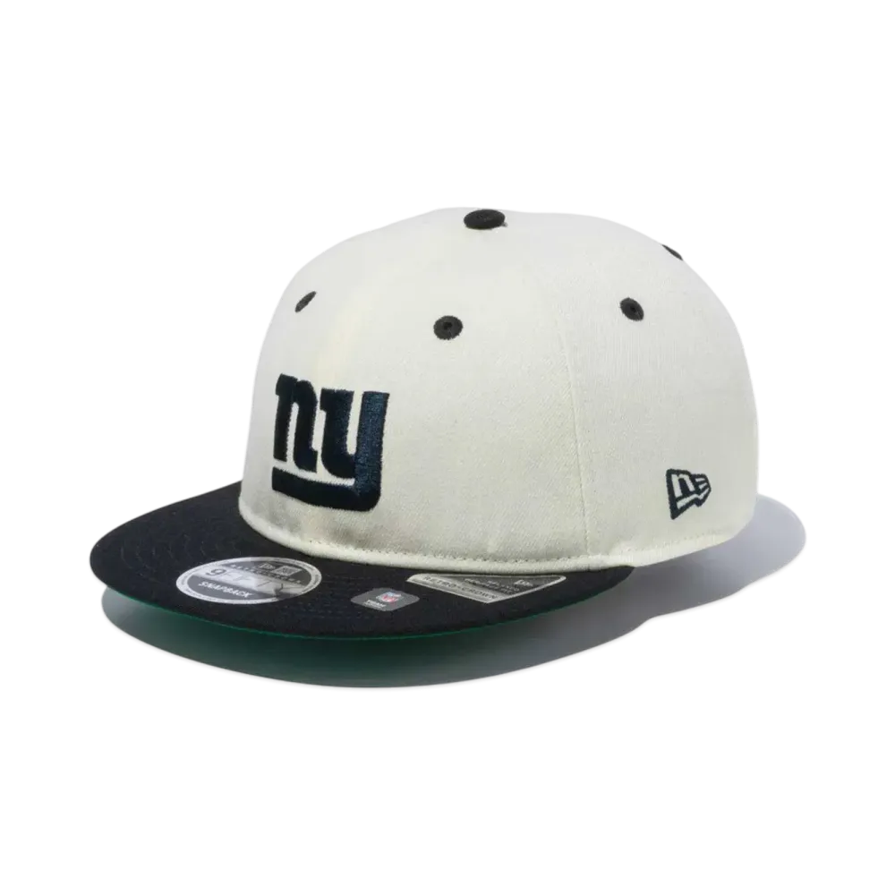 NEW ERA Powered by GORO NAKATSUGAWA (min-nano) RC9Fifty New York Giants Wine Cork Navy Visor "Wine Cork/Navy"