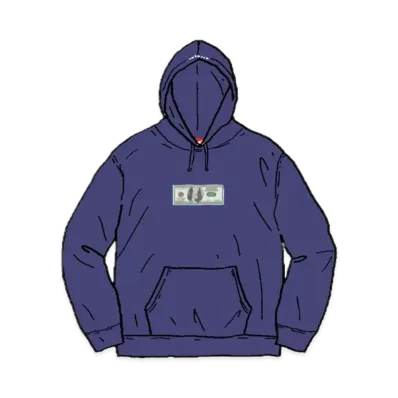 Supreme Franklin Hooded Sweatshirt "Purple"