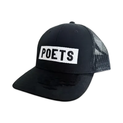 POETS Lincoln Trucker Hat "Black"