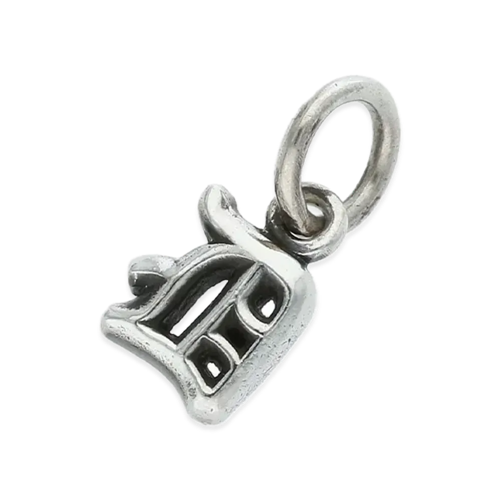 Chrome Hearts Alphabet Stack Charm D Initial Charm "Silver"