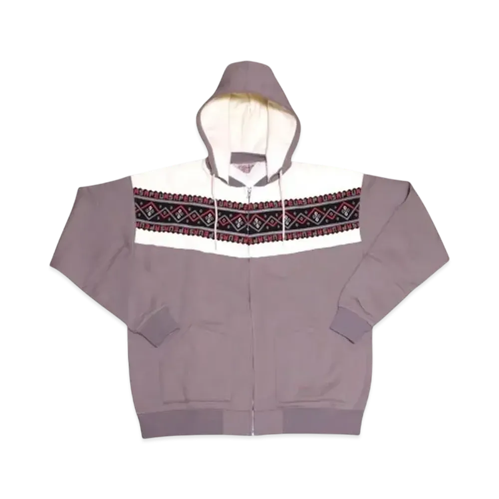 SAPEur SNVG Snow Pattern Sweat Set Up "Gray"
