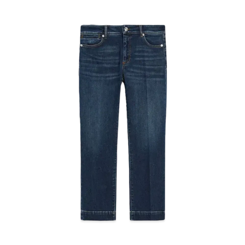 Max Mara Umbria Mini Flare Jeans "Midnight Blue 1"