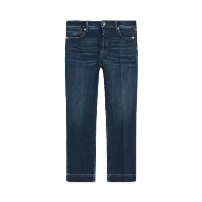 Max Mara Umbria Mini Flare Jeans "Midnight Blue 1"