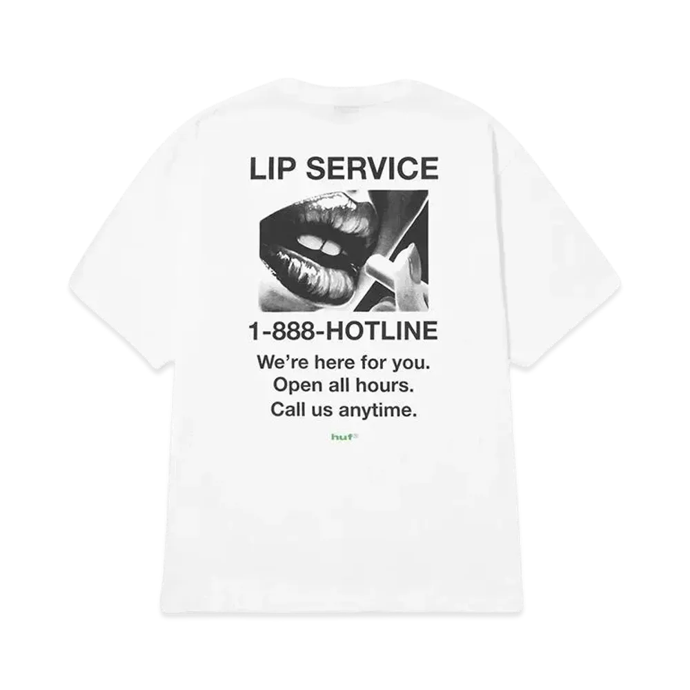 HUF Hotline Tee "White"
