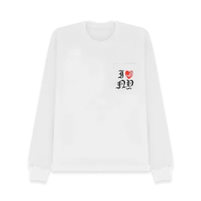 Chrome Hearts I Love NY L/S T-Shirt "White"