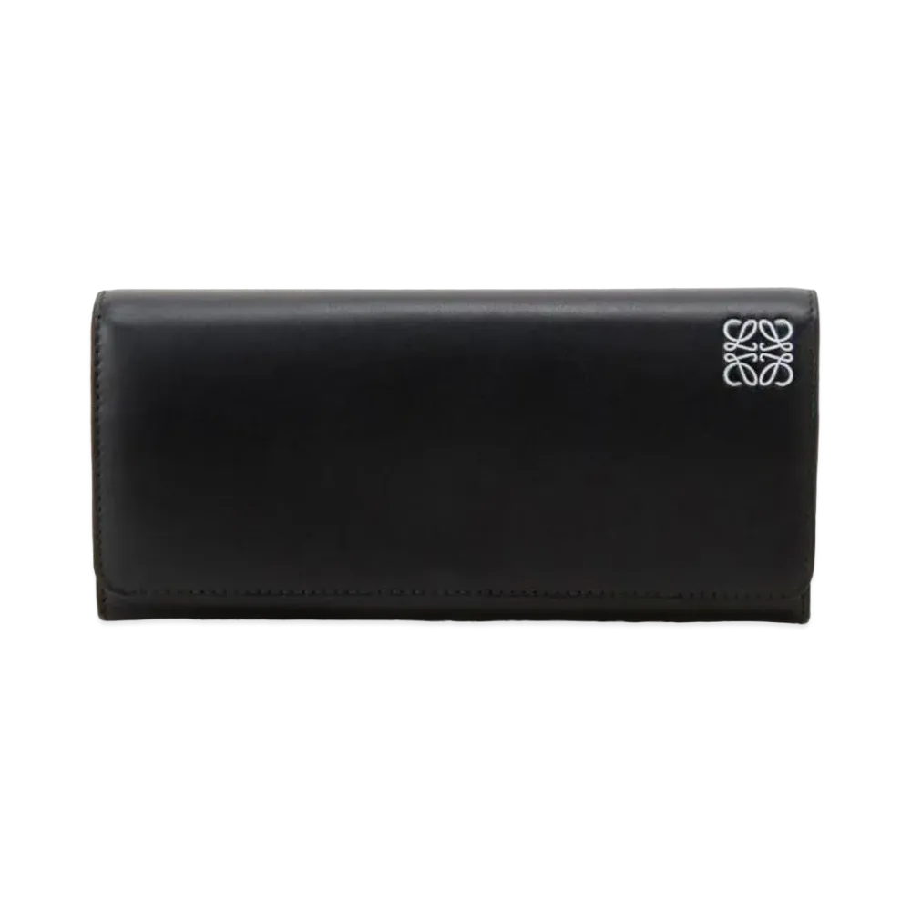 LOEWE Leather Anagram Wallet "Black"