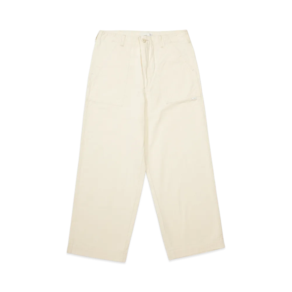 WTAPS WRKT2001 / Trousers / Cotton. Twill "White"
